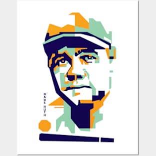 Babe Ruth in WPAP Posters and Art